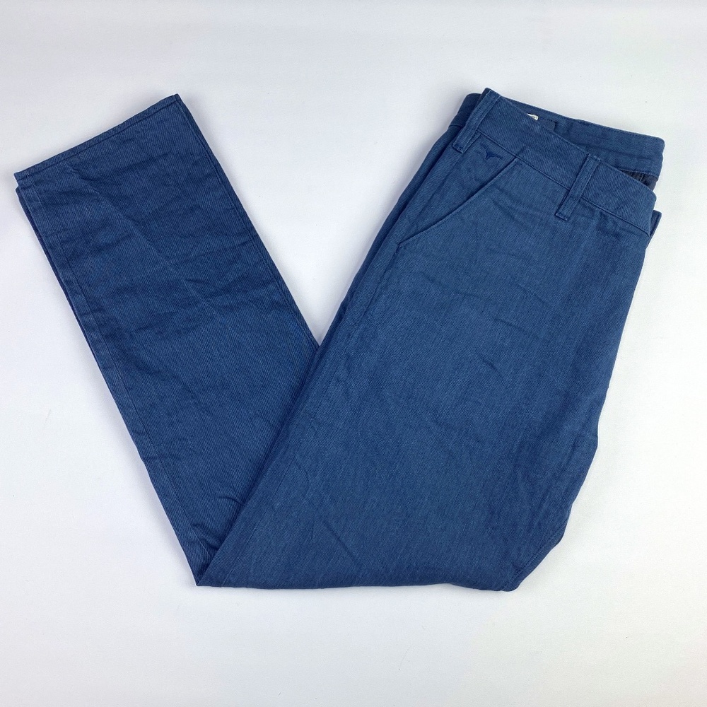 Benzak Denim Size 34 Straight Leg Jeans Mens Blue